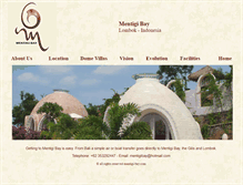 Tablet Screenshot of mentigi-bay.com